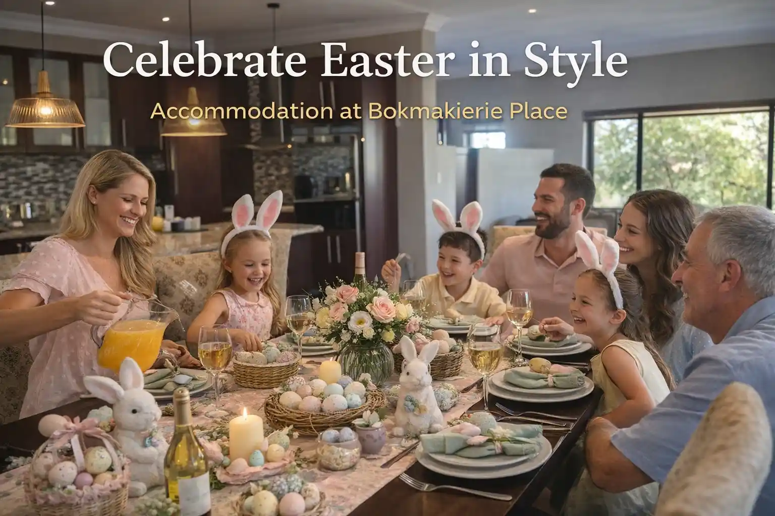 Easter family lunch at Bokmakierie Place guesthouse in Modimolle Limpopo