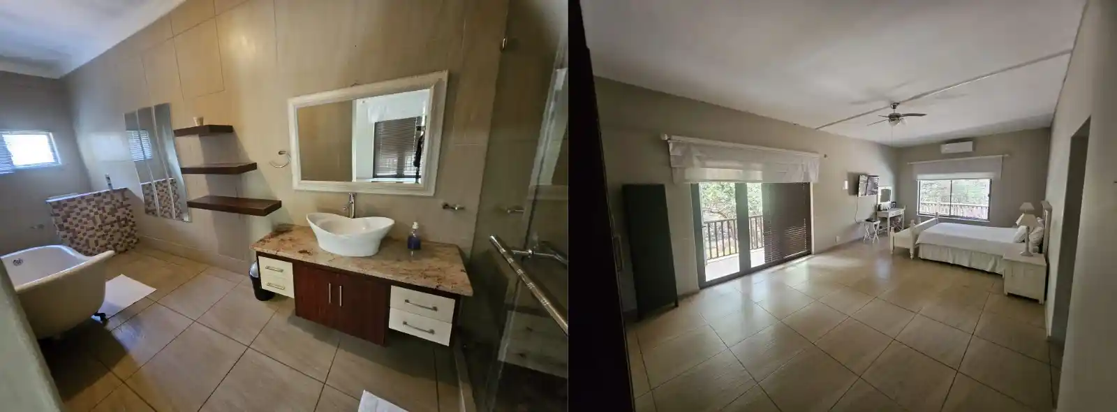 Luxurious room at Bokmakierie Place